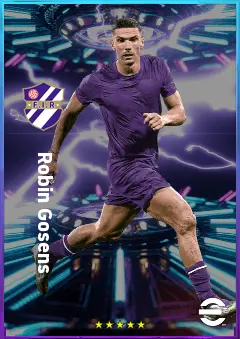 Robin Gosens eFootball 2026 player card, 80 OVR LMF