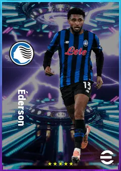 Éderson eFootball 2026 player card, 82 OVR CMF