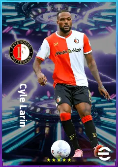 Cyle Larin eFootball 2026 player card, 78 OVR CF