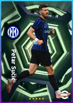 Petar Sučić eFootball 2026 player card, 80 OVR DMF