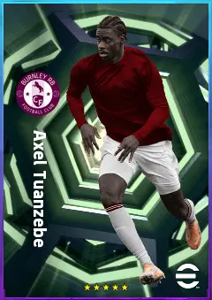 Axel Tuanzebe eFootball 2026 player card, 78 OVR RB