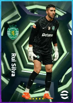 Rui Silva eFootball 2026 player card, 81 OVR GK