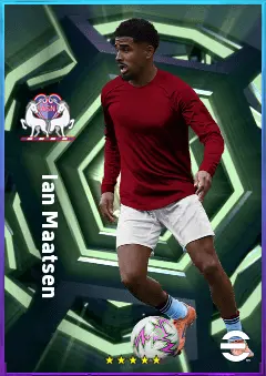 Ian Maatsen eFootball 2026 player card, 81 OVR LB