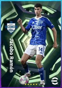 Jacobo Ramón eFootball 2026 player card, 79 OVR CB