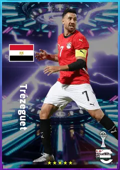 Trézéguet eFootball 2026 player card, 80 OVR LWF