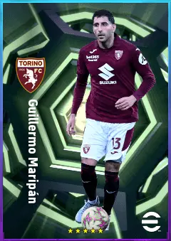 Guillermo Maripán eFootball 2026 player card, 80 OVR CB