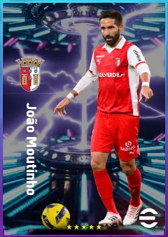 João Moutinho eFootball 2026 player card, 80 OVR CMF