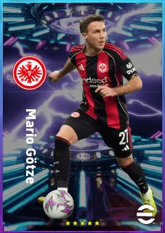 Mario Götze eFootball 2026 player card, 80 OVR AMF