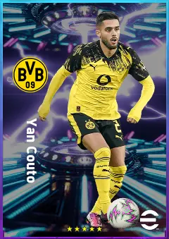 Yan Couto eFootball 2026 player card, 82 OVR RB