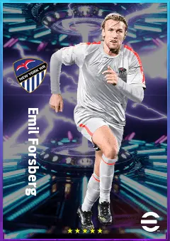 Emil Forsberg eFootball 2026 player card, 80 OVR LWF