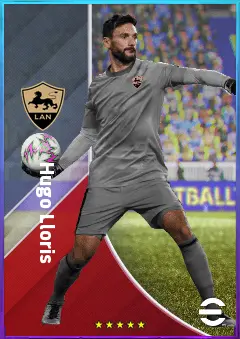 Hugo Lloris eFootball 2026 player card, 80 OVR GK