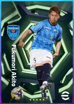 Fukumori Akito eFootball 2026 player card, 76 OVR CB