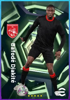 Bafodé Diakité eFootball 2026 player card, 81 OVR CB