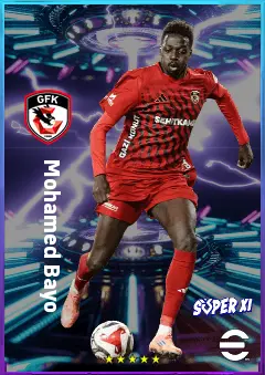 Mohamed Bayo eFootball 2026 player card, 79 OVR CF