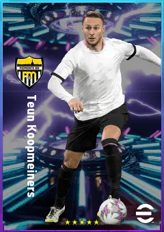 Teun Koopmeiners eFootball 2026 player card, 81 OVR DMF
