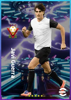 Javi Guerra eFootball 2026 player card, 81 OVR CMF
