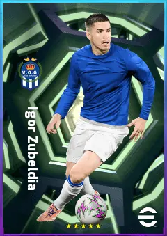 Igor Zubeldia eFootball 2026 player card, 81 OVR CB