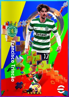 Francisco Trincão eFootball 2026 player card, 81 OVR AMF