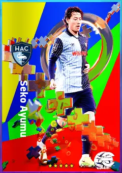 Seko Ayumu eFootball 2026 player card, 78 OVR DMF