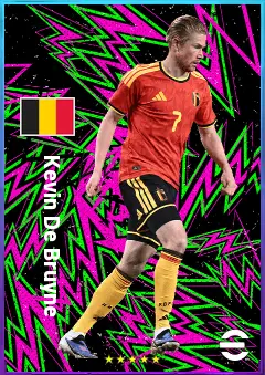 Kevin De Bruyne eFootball 2026 player card, 83 OVR AMF