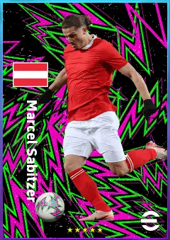 Marcel Sabitzer eFootball 2026 player card, 81 OVR CMF