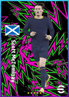 Scott McTominay eFootball 2026 player card, 81 OVR DMF