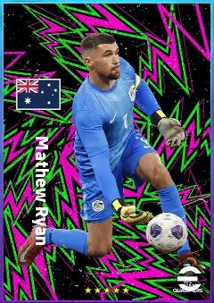 Mathew Ryan eFootball 2026 player card, 78 OVR GK