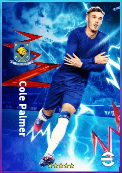 Cole Palmer eFootball 2026 player card, 83 OVR AMF