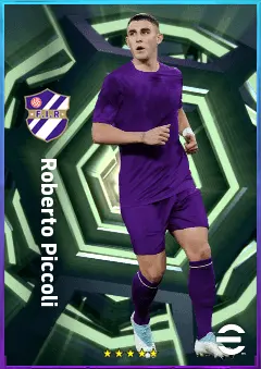 Roberto Piccoli eFootball 2026 player card, 79 OVR CF