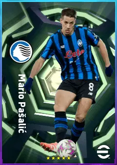 Mario Pašalić eFootball 2026 player card, 80 OVR AMF