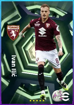 Ivan Ilić eFootball 2026 player card, 79 OVR CMF