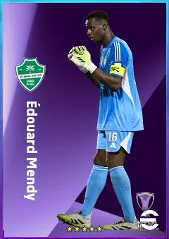 Édouard Mendy eFootball 2026 player card, 80 OVR GK