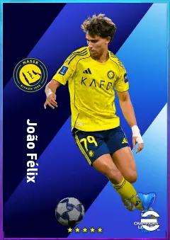 João Félix eFootball 2026 player card, 81 OVR LWF