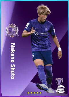 Nakano Shuto eFootball 2026 player card, 78 OVR RB