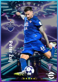 Peter Žulj eFootball 2026 player card, 80 OVR CMF