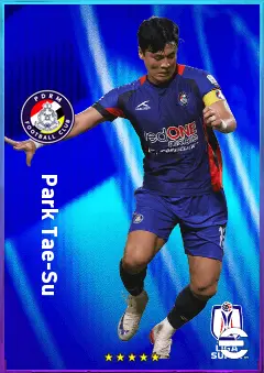 Park Tae-Su eFootball 2026 player card, 74 OVR CB
