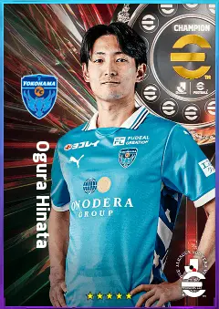 Ogura Hinata eFootball 2026 player card, 77 OVR CMF