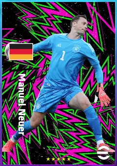 Manuel Neuer eFootball 2026 player card, 83 OVR GK