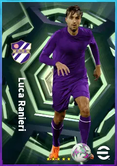 Luca Ranieri eFootball 2026 player card, 80 OVR CB