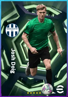 Josh Doig eFootball 2026 player card, 79 OVR LB