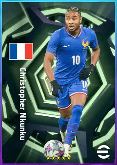 Christopher Nkunku eFootball 2026 player card, 81 OVR SS