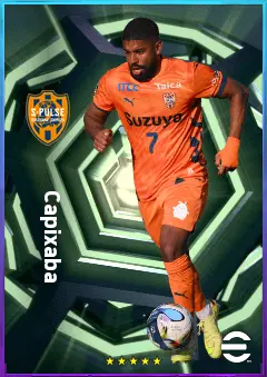Capixaba eFootball 2026 player card, 76 OVR LMF