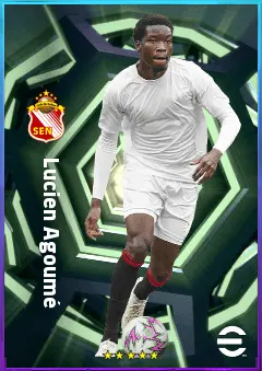 Lucien Agoumé eFootball 2026 player card, 79 OVR DMF