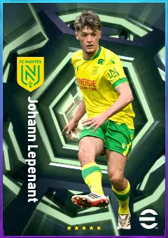 Johann Lepenant eFootball 2026 player card, 79 OVR DMF