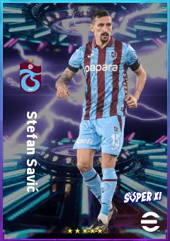 Stefan Savić eFootball 2026 player card, 79 OVR CB