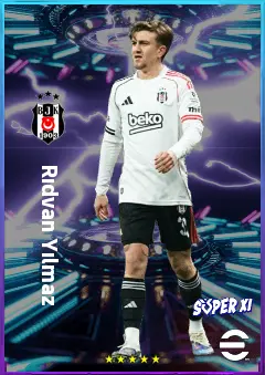 Rıdvan Yılmaz eFootball 2026 player card, 80 OVR LB
