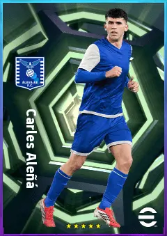 Carles Aleñá eFootball 2026 player card, 78 OVR AMF