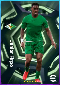 Junior Firpo eFootball 2026 player card, 78 OVR LB