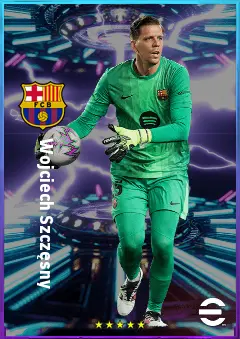 Wojciech Szczęsny eFootball 2026 player card, 80 OVR GK