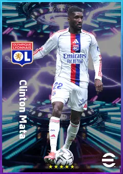Clinton Mata eFootball 2026 player card, 79 OVR CB